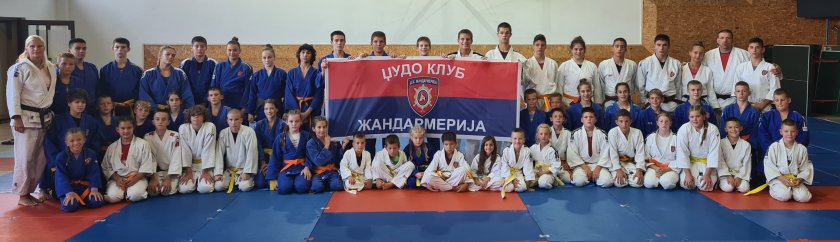 Млади Џудисти Жандармерије брусе форму по Европи, региону и Власинском језеру